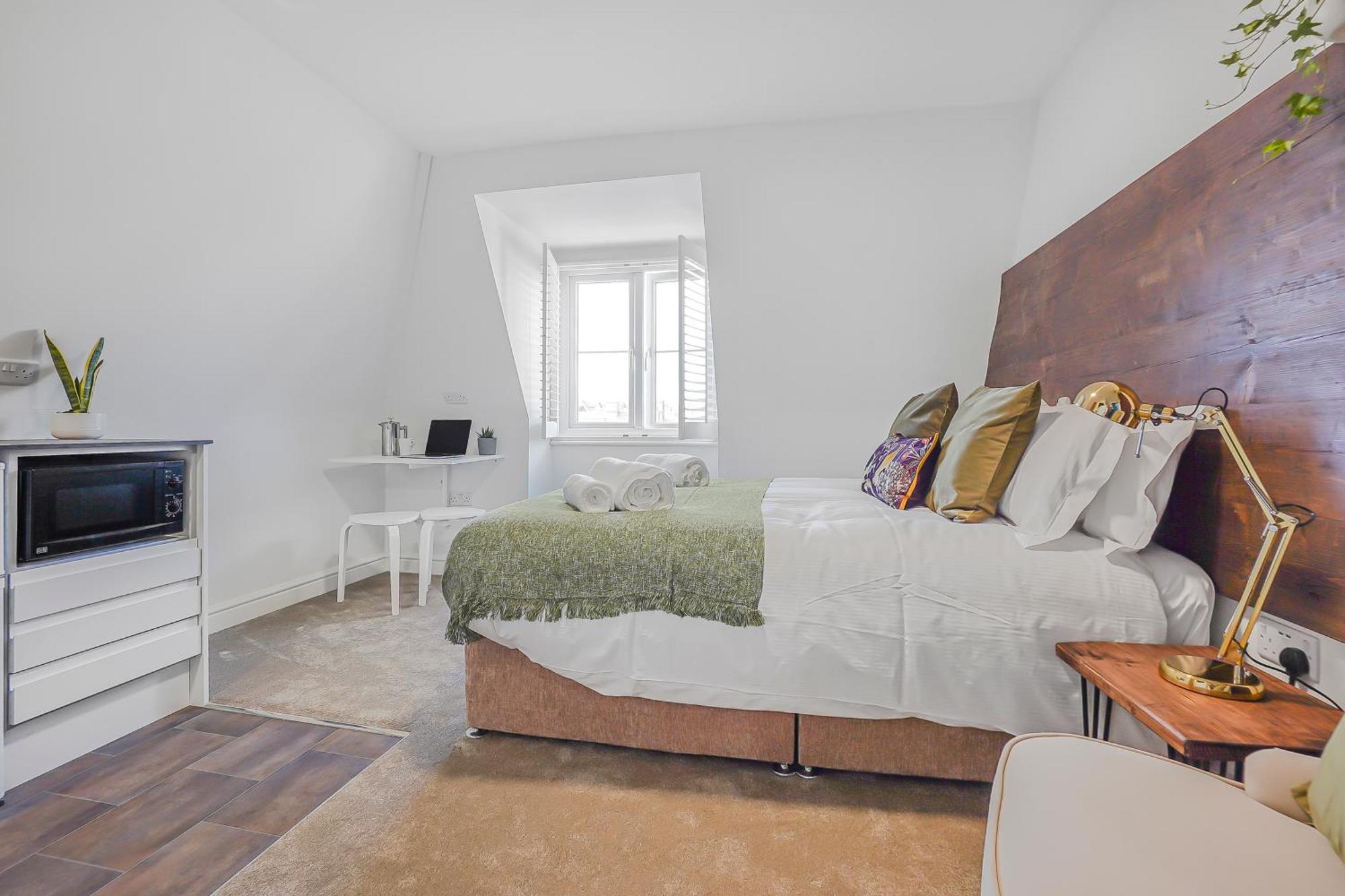 Stylish Eco Aparthotel In Folkestone Rom bilde